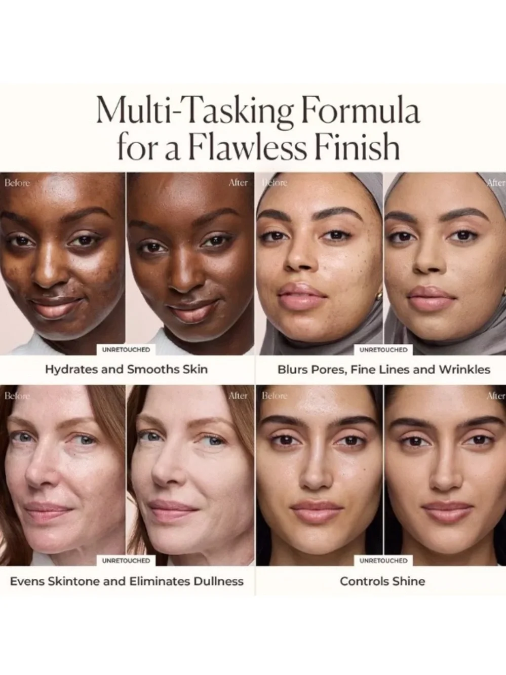 LAURA MERCIER Real Flawless Feather Matte Powder Foundation - 1W BRIOCHE